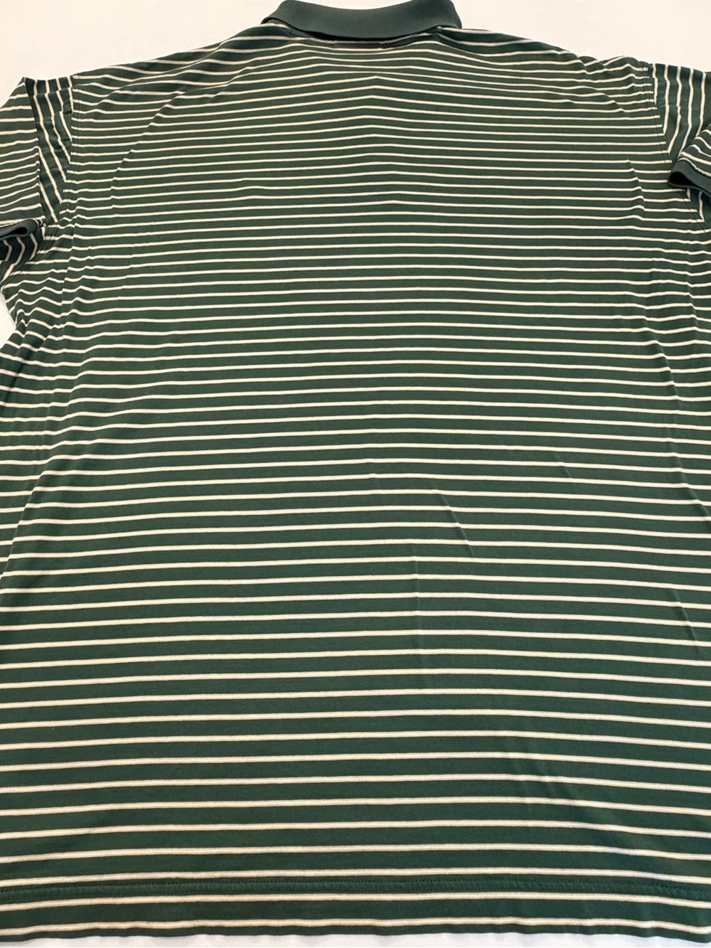 Vintage Masters Clubhouse Collection Green Striped Polo Shirt Original Logo - Picture 9 of 14